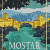 Aesthetic Bosnia Poster Diamond Painting