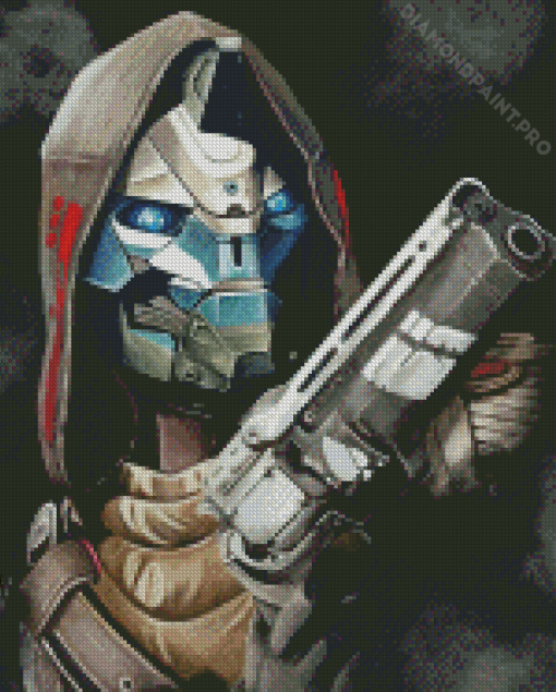 Aesthetic Cayde 6 Art Diamond Painting