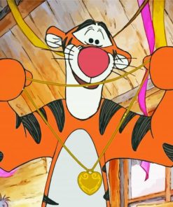 Aesthetic The Tigger Movie Diamond Paintings