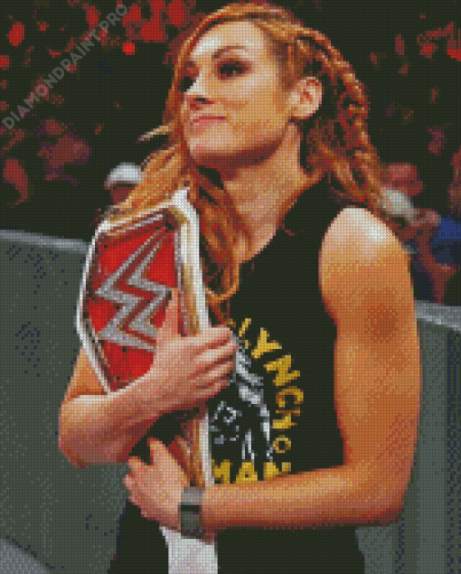 Aesthetic Becky Lynch Diamond Painting