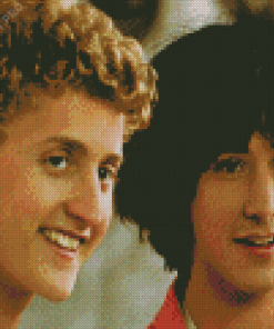 Aesthetic Bill And Ted Diamond Painting