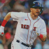 Aesthetic Boston Red Sox Player Diamond Painting