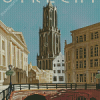 Aesthetic Utrecht Illustration Diamond Painting