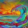 Colorful Wave Jim Warren Diamond Painting