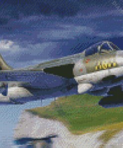 Cool Hawker Hunter Art Diamond Painting