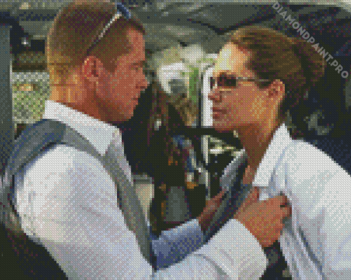 Cool Romantic Mr And Mrs Smith Diamond Paintings