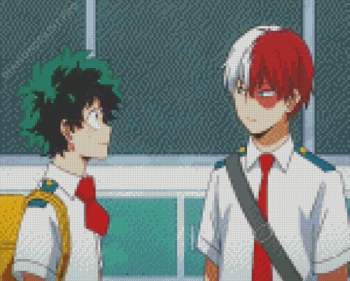 Deku And Midoriya Todoroki Diamond Painting