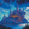 Night Mythical Castle Diamond Painting