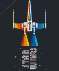 Star Wars Ship Poster Diamond Painting