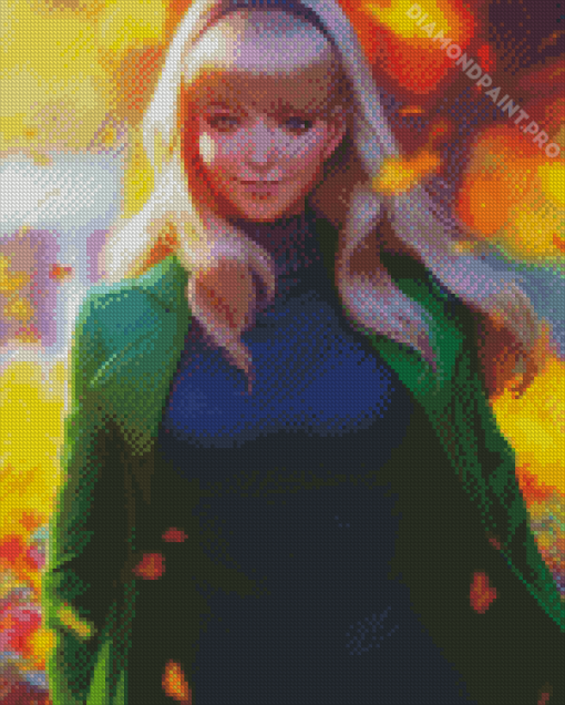 Aesthetic Gwen Stacy Diamond Painting