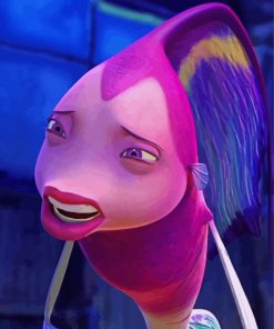 Angie From Shark Tale Diamond Painting