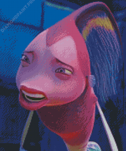 Angie From Shark Tale Diamond Painting