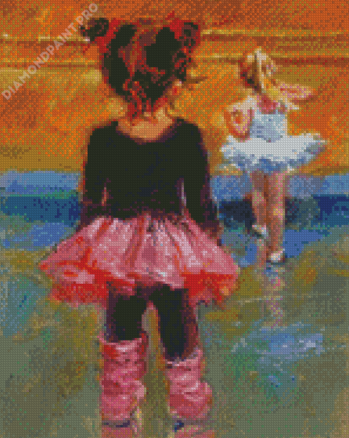 Ballerina Children Diamond Painting