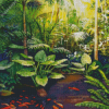 Aesthetic Jungle Plants Art Diamond Painting