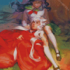 Aesthetic Inuyasha And Kagome Anime Diamond Painting