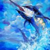 Aesthetic Marlin Swordfish Diamond Painting