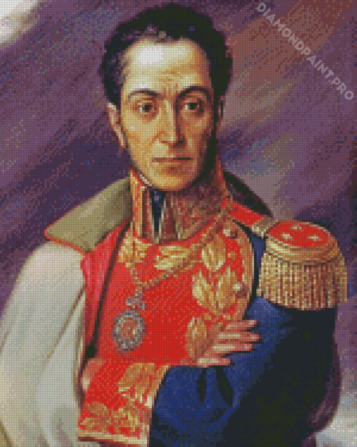 Aesthetic Simon Bolivar Diamond Painting