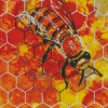Bee In The Hive Art Diamond Painting