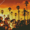 California Palm Trees Diamond Painting