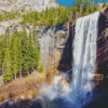 California Waterfalls Vernal Diamond Painting
