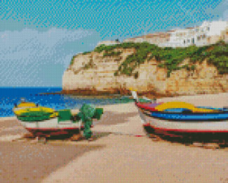 Algarve Beaches Diamond Painting