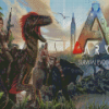 Ark Survival Evolved Poster Diamond Painting