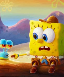 Baby Gary From Spongebob Diamond Painting