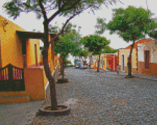 Cape Verde Alleys Diamond Painting
