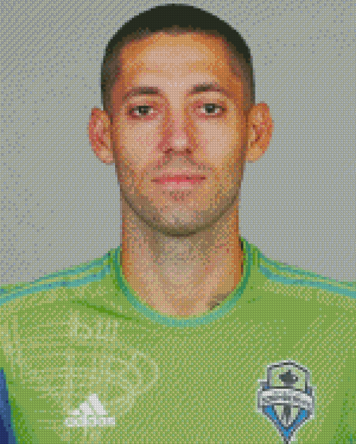 Clint Dempsey Footballer Diamond Painting