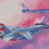 F14 Jet Airplaine Diamond Painting