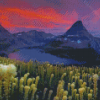 Glacier National Park Beargrass Plants Diamond Painting