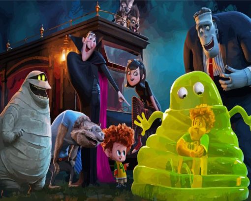 Hotel Transylvania Film Diamond Painting