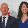 Jeff Bezos And MacKenzieScott Diamond Painting