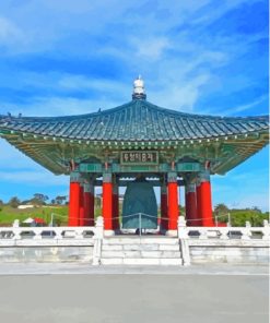 Korean Bell Landmark Diamond Painting