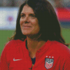 Mia Hamm American Footballer Diamond Painting