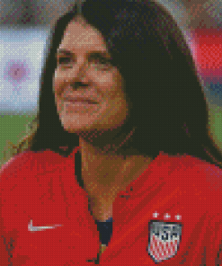 Mia Hamm American Footballer Diamond Painting