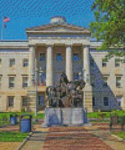 North Carolina State Capitol Raleigh Diamond Painting