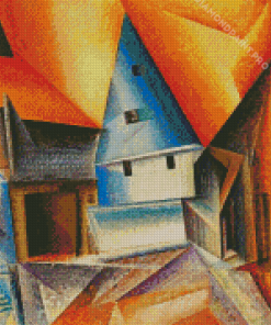Ober Weimar By Feininger Diamond Painting
