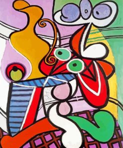 Picasso Great Still Life On Pedestal Diamond Painting