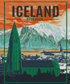 Reykjavik Diamond Painting