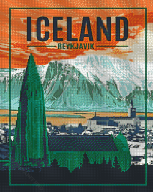 Reykjavik Diamond Painting