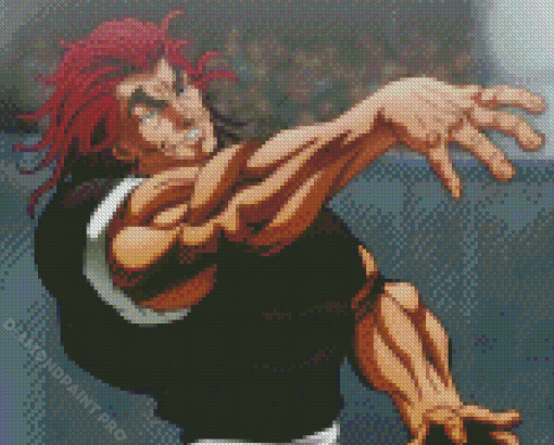 Yujiro Hanma Diamond Painting