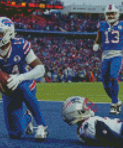 Aesthetic Buffalo Bills Football Diamond Painting