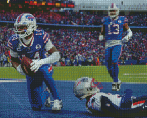 Aesthetic Buffalo Bills Football Diamond Painting