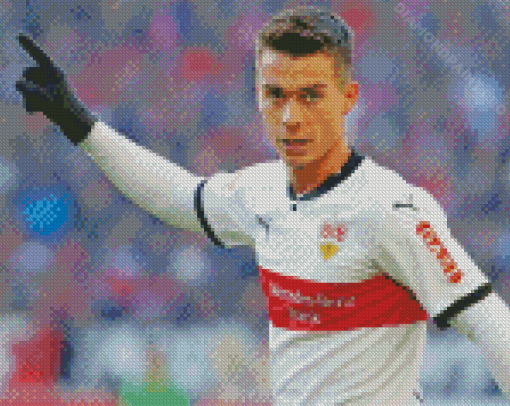 Aesthetic Erik Thommy Footballer Diamond Painting