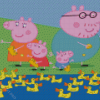 Aesthetic George Pig Diamond Painting