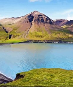Akureyri Landscape Diamond Painting