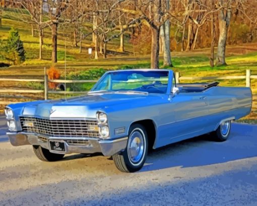 Cool 1967 Cadillac Diamond Painting