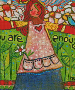 Cool You Are Enough Diamond Painting