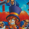 Cool Hat In Time Diamond Painting